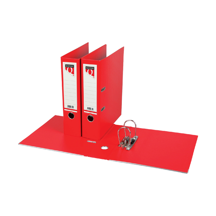 Quantore, ordner A4, 80mm, PP, rood, 110063 - 0